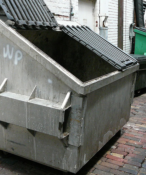 Dumpster Pad Cleaning Box